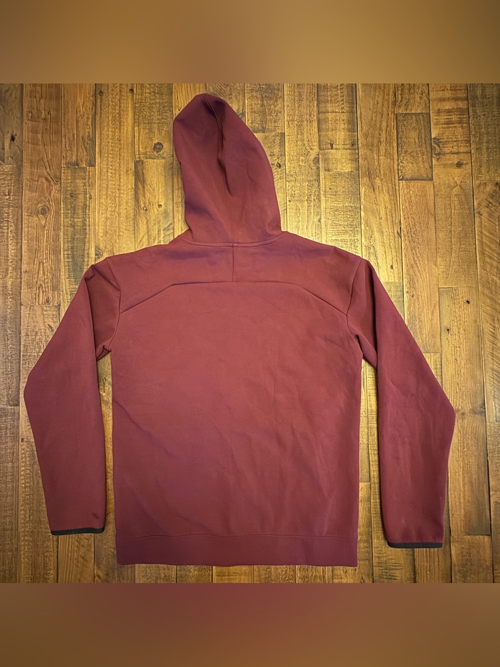 DSG Full Zip Performance Hoodie – Men’s XL 18– Burgundy Stretch Athletic Jacket - Picture 2 of 7